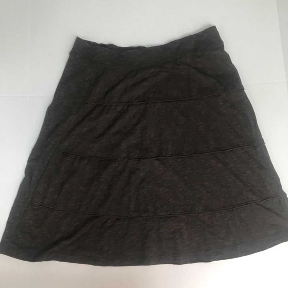 HORNY TOAD‎ Organic Cotton Brown Turnstyle Skirt size Small